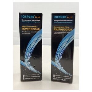 ICEPURE PLUS RWF0900AH Refrigerator Water Filter 2 Pack NSF Certified